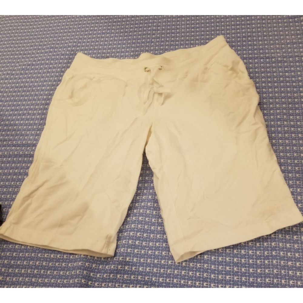 White danskin now women's shorts